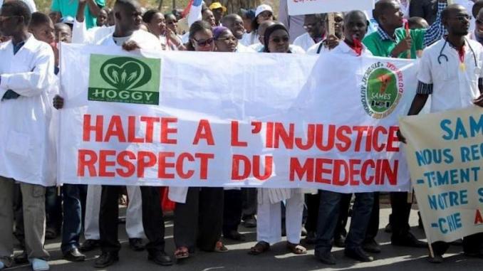 Sénégal : une nouvelle grève de 72 heures paralyse le secteur de la santé